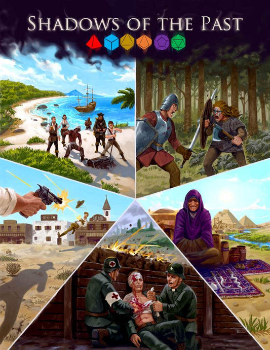 Shadows Of The Past RPG | Hardcover Rulebook