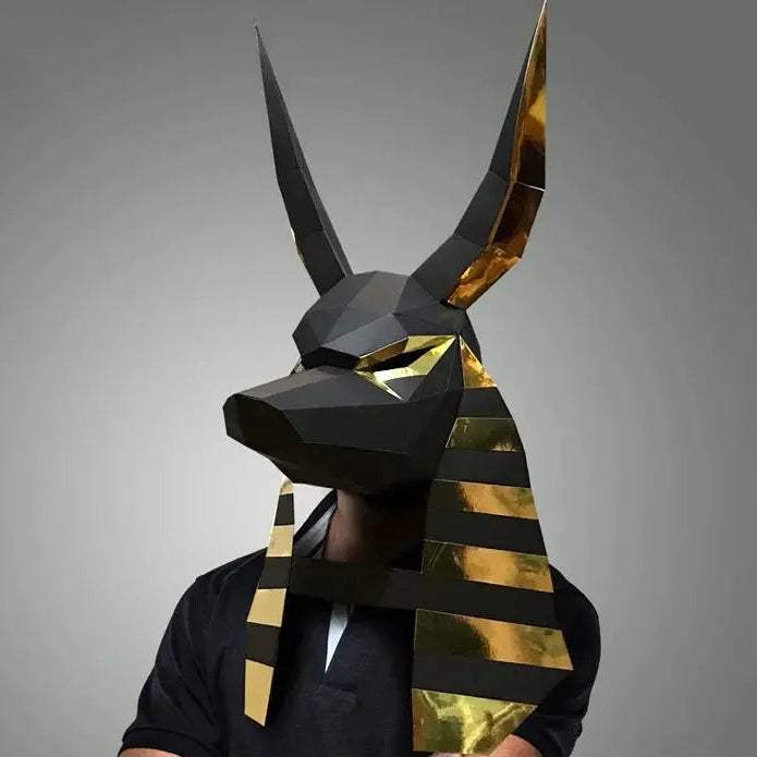  Anubis Mask Papercraft 3D Art DIY Halloween Costume -  ToylandEU™