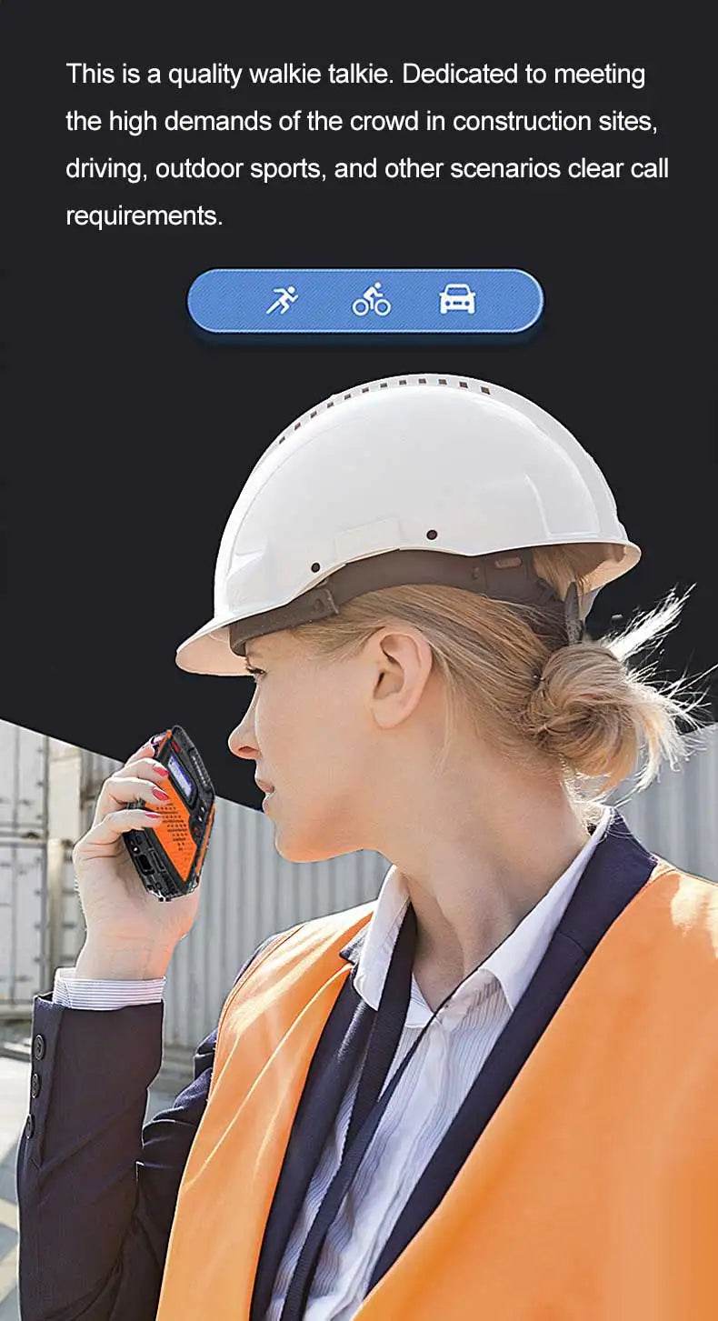 Anysecu C200 4G POC Network Radio Rerlptt Long Talk Mini Walkie Talkie - ToylandEU