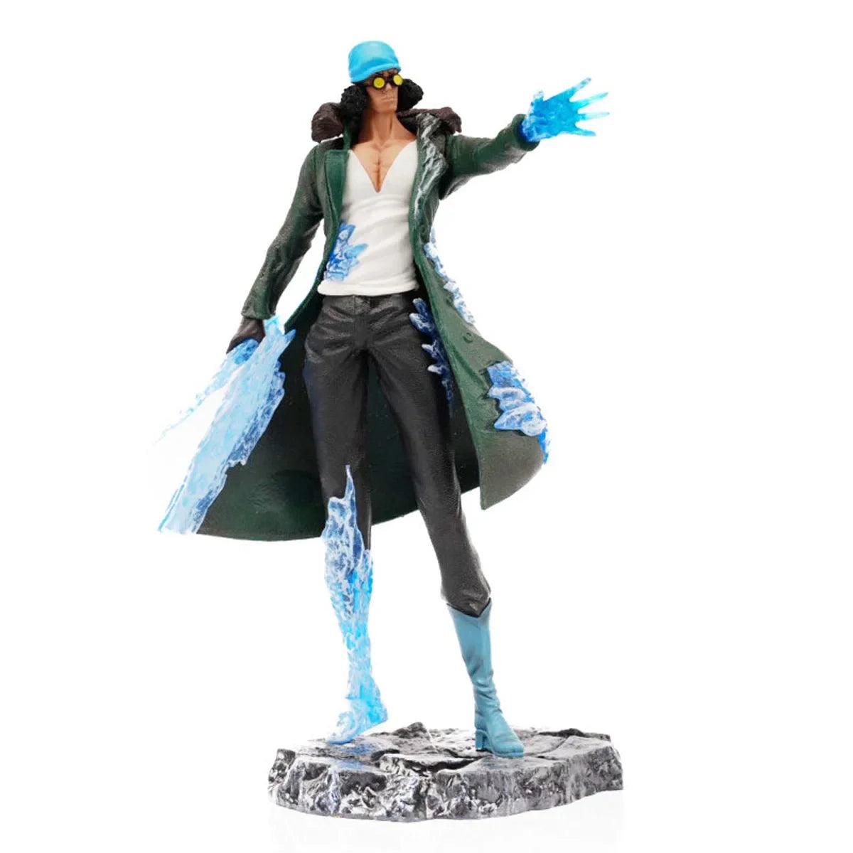 Aokiji Kuzan Anime FIgurine, Marine Ice Admiral One Piece Action Figures 31 CM