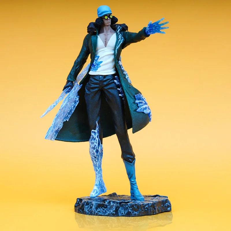 Aokiji Kuzan Anime FIgurine, Marine Ice Admiral One Piece Action Figures 31 CM