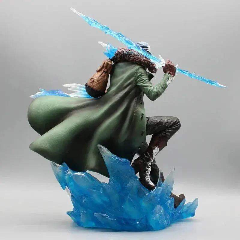 Aokiji Kuzan Anime LED Figurine, One Piece Action Figures Statue Model Collection 30 cm - ToylandEU