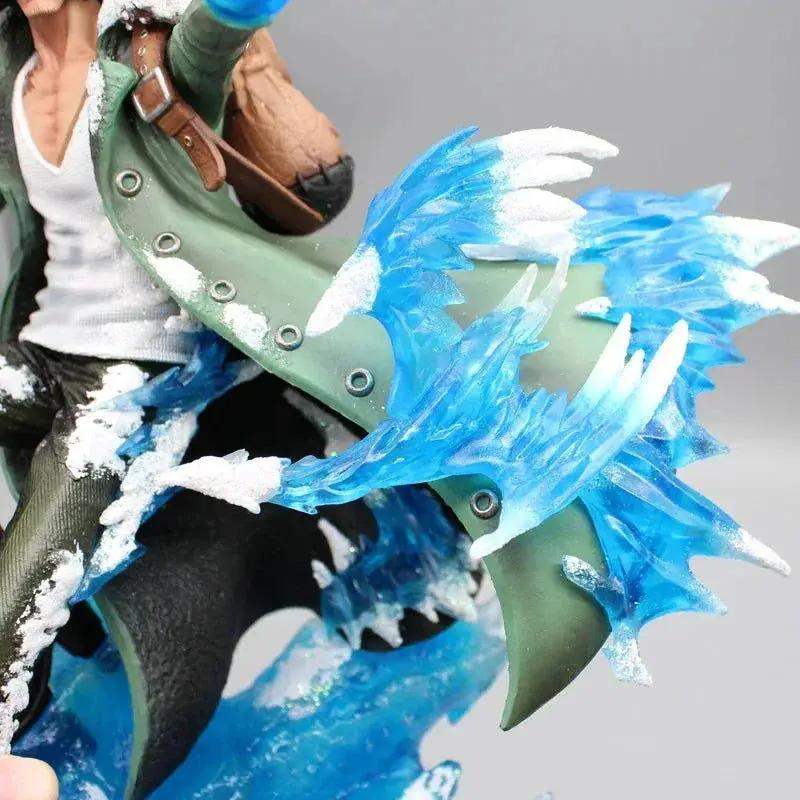 Aokiji Kuzan Anime LED Figurine, One Piece Action Figures Statue Model Collection 30 cm - ToylandEU