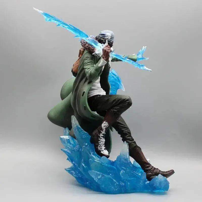 Aokiji Kuzan Anime LED Figurine, One Piece Action Figures Statue Model Collection 30 cm - ToylandEU