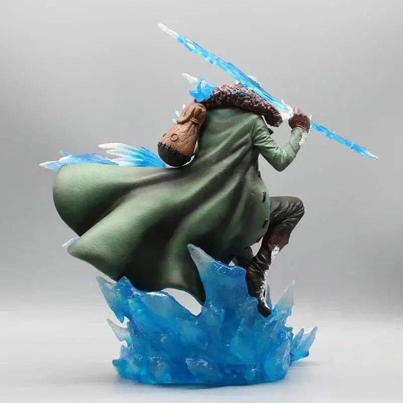 Aokiji Kuzan Anime LED Figurine, One Piece Action Figures Statue Model Collection 30 cm - ToylandEU