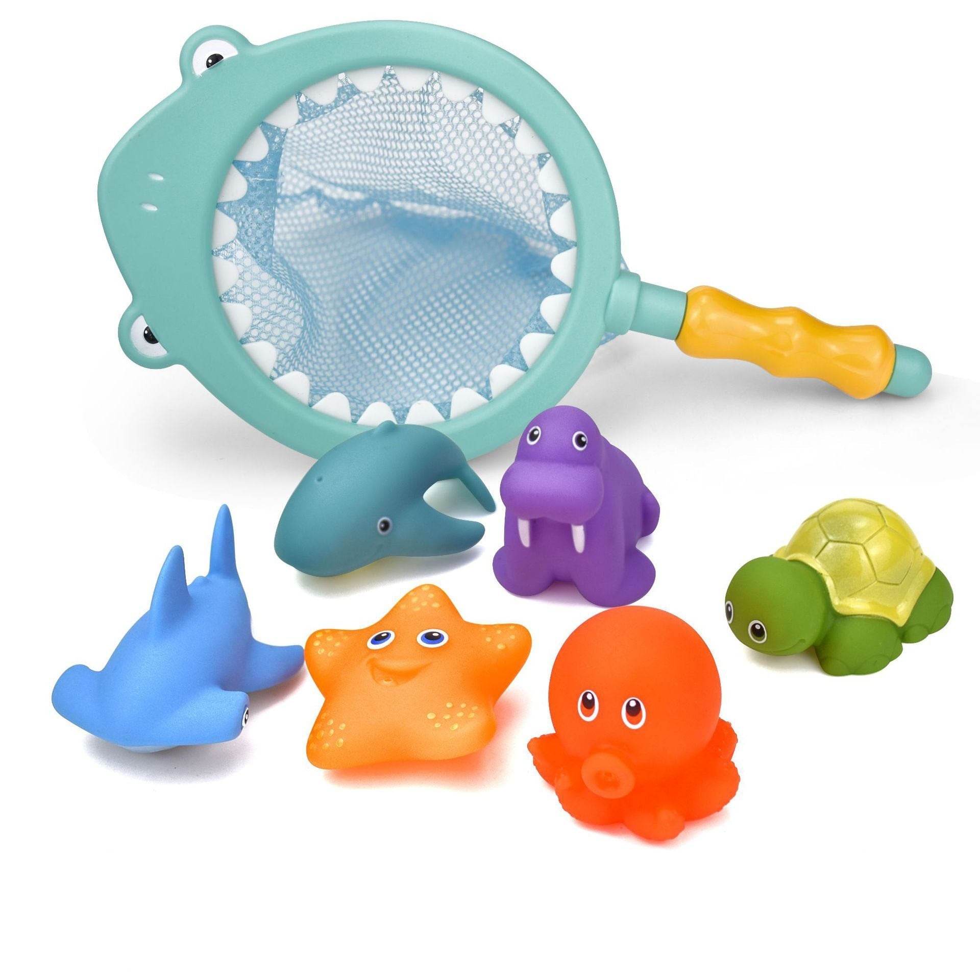 Apaffa's Fun Bubble Blower - Bathtub Toy Set for Kids with Crab, Bear, Duck - ToylandEU
