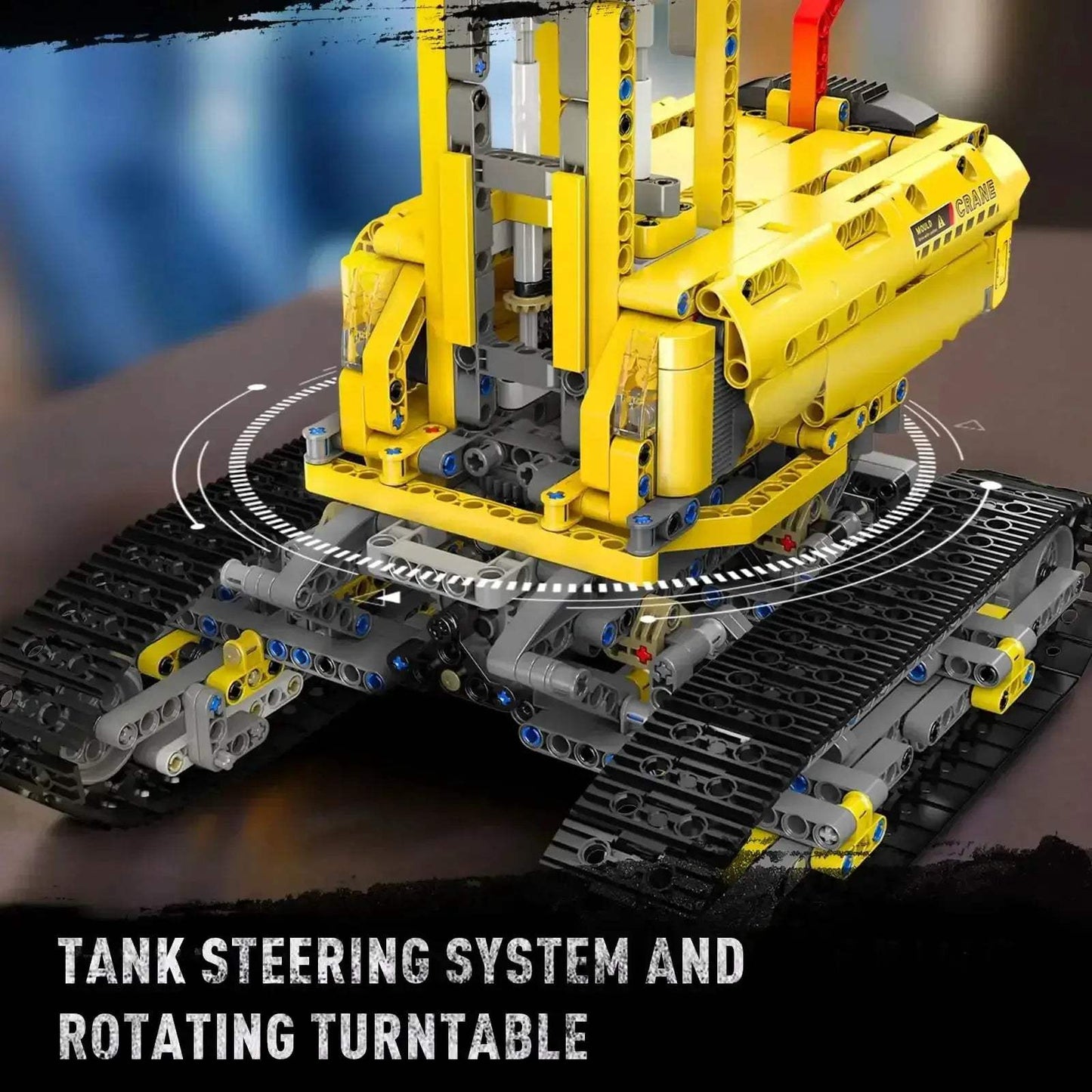  App Controlled Crawler Crane Building Kit Lego -  ToylandEU™