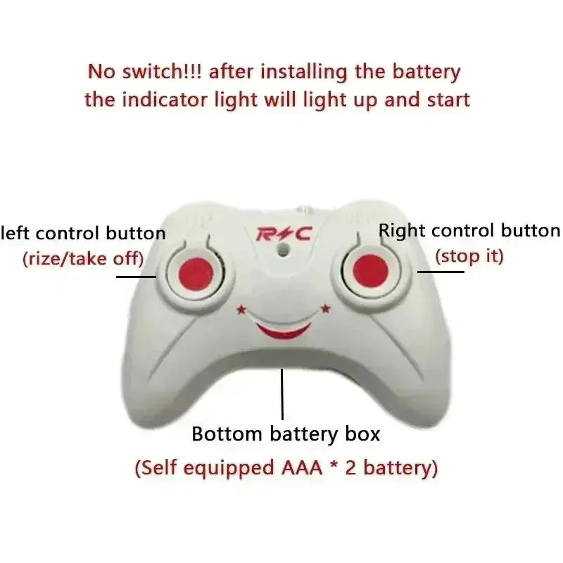 App Controlled Mini RC Drone For Kids With Safe Flight - ToylandEU