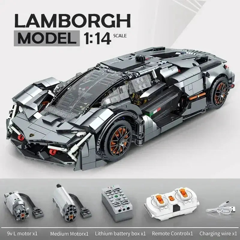 App Controlled Remote Car Building Blocks 1512 Pieces - ToylandEU