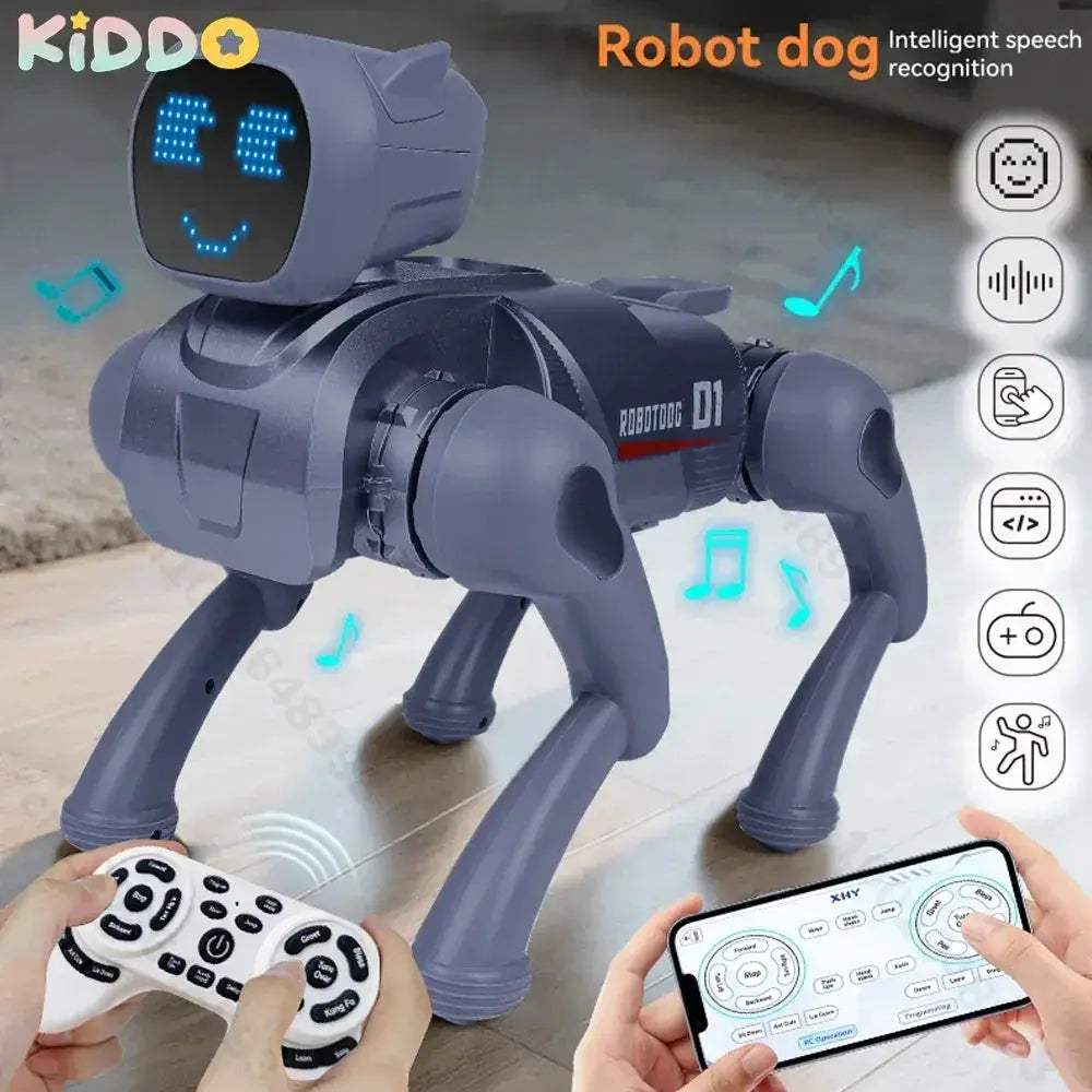 App Controlled Robotic Dog Toy With 2 4G Remote Voice - ToylandEU