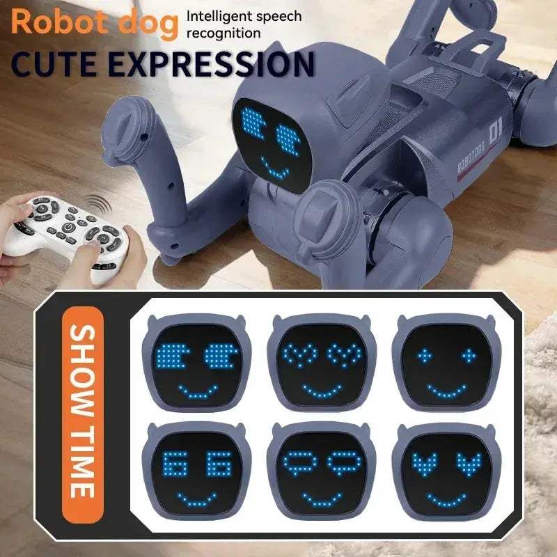 App Controlled Robotic Dog Toy With 2 4G Remote Voice - ToylandEU