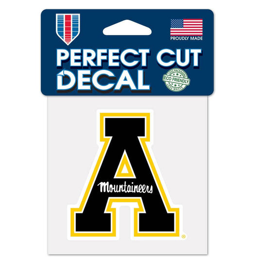 Appalachian State Mountaineers 4x4 Decal Perfect Cut Color - ToylandEU