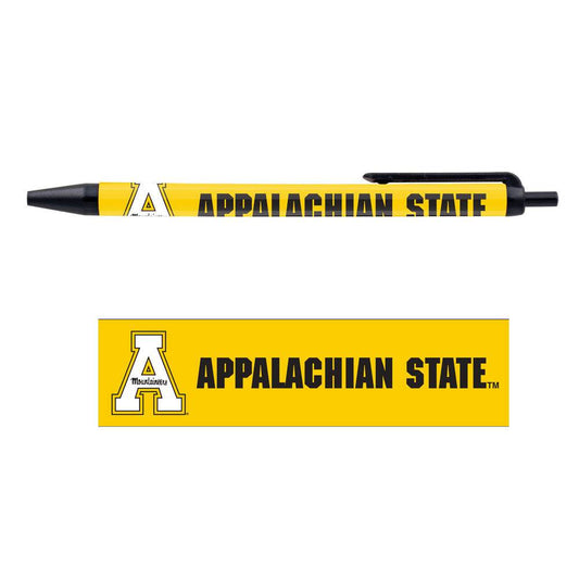 Appalachian State Mountaineers Pens 5 Pack Black Ink - ToylandEU