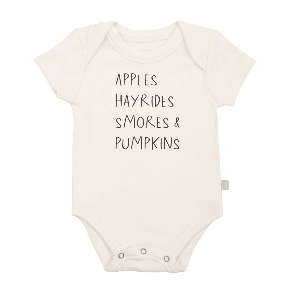 Apples Hayrides Smores Graphic Bodysuit | Organic Cotton | Baby
