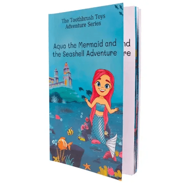 Aqua the Mermaid Storybook for Kids - Aqua Seashell Adventure - ToylandEU