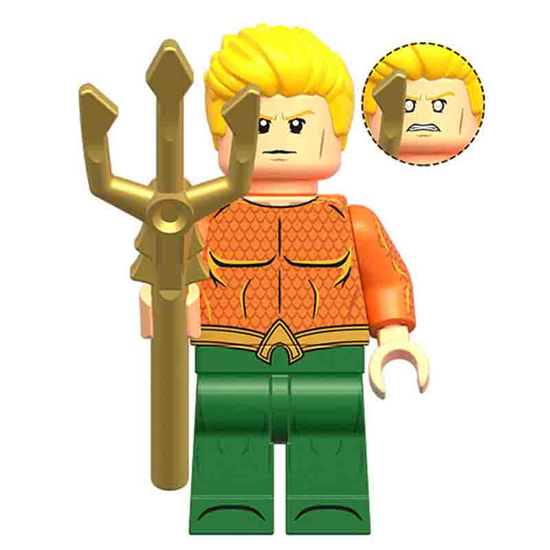 Aquaman Minifigure | Brick Compatible | Toylandeu™