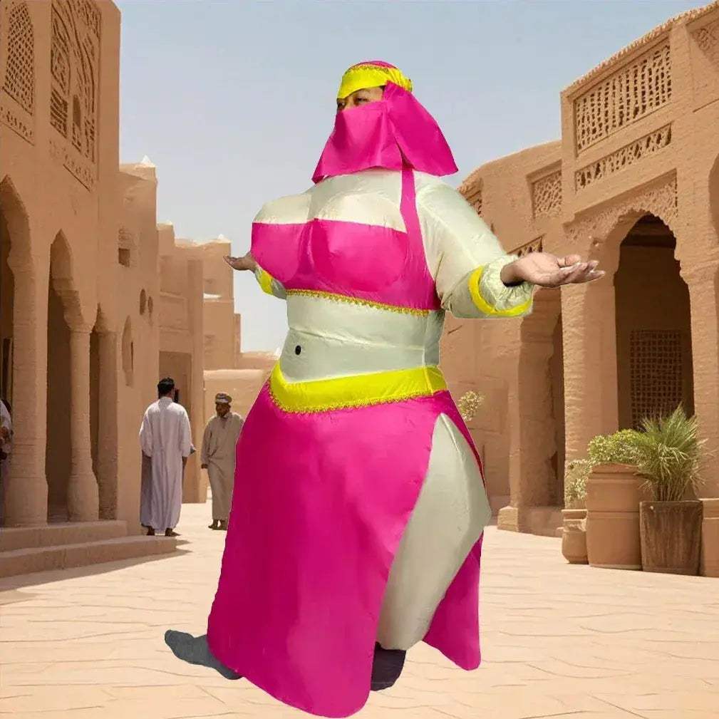 Arab Sultan Inflatable Costume for Adult Stage Cosplay - ToylandEU