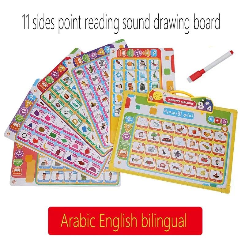 Arabic English Alphabet Tablet for Kids Learn Vocabulary and Pronounce Muslim Educational Toys - ToylandEU