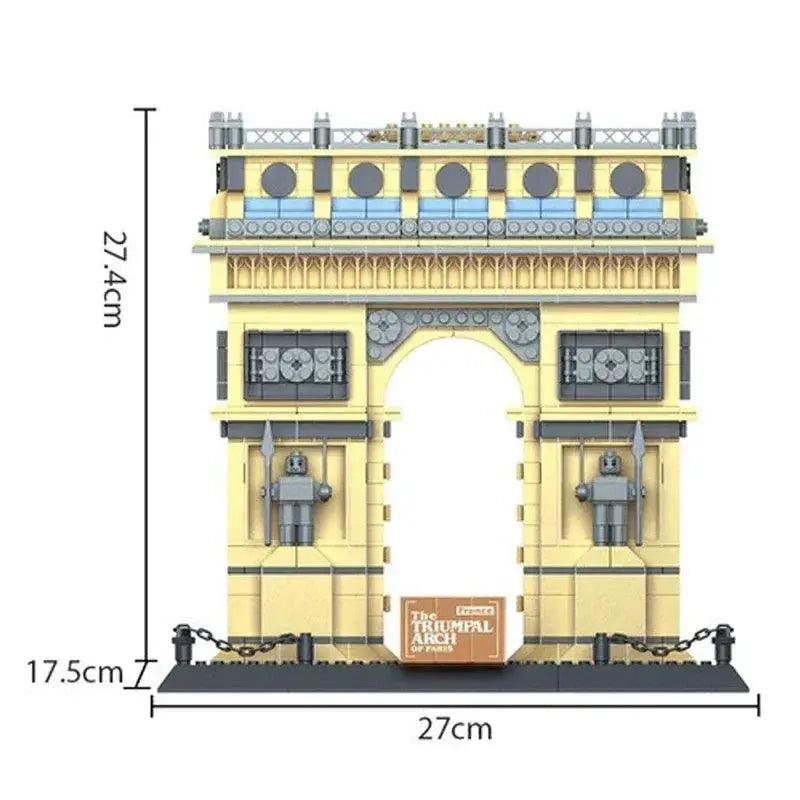  Arc de Triomphe Building Blocks Set Lego Compatible Pro -  ToylandEU™