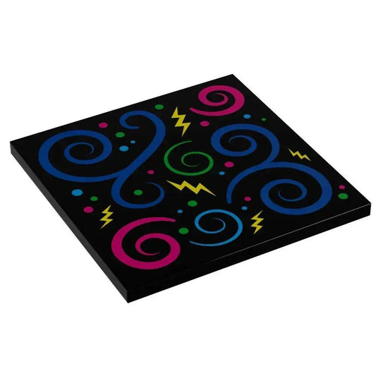  Arcade Carpet LEGO Tile 6x6 Custom Printed Retro Swirl -  ToylandEU™