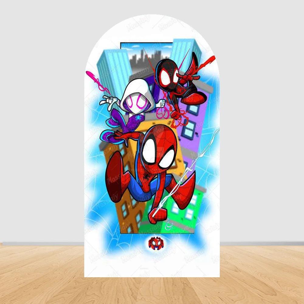 Arch Backdrop | Spider Man Theme | Toylandeu