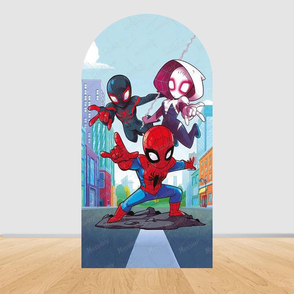 Arch Backdrop | Spider Man Theme | Toylandeu