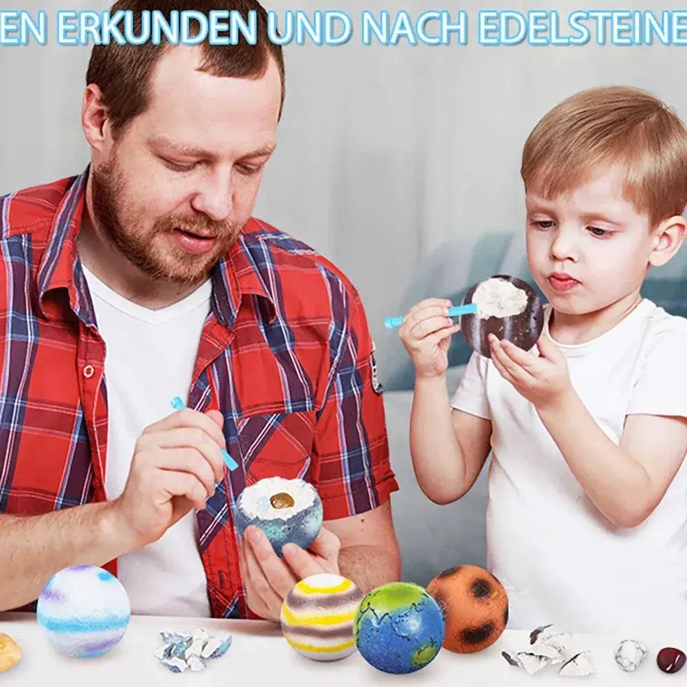  Archaeology Digging Toys For Kids Gem Ore Discovery Stem Kit -  ToylandEU™