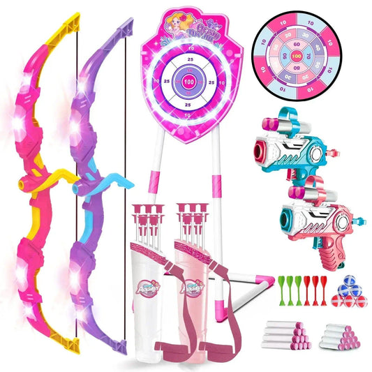  Archery Battle Arena Night Light Indoor Toy 4In1 -  ToylandEU™