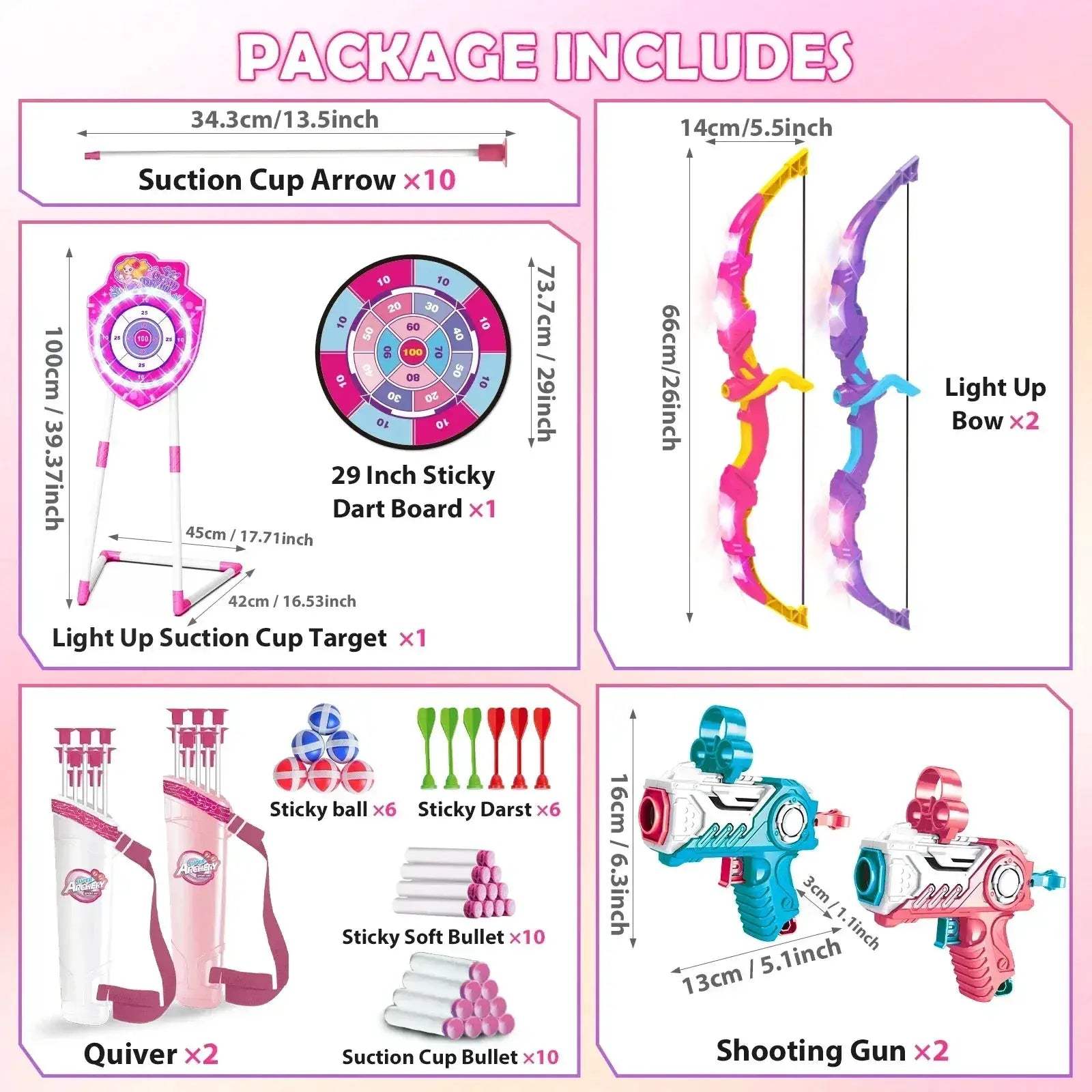 Archery Battle Arena Night Light Indoor Toy For Kids - ToylandEU