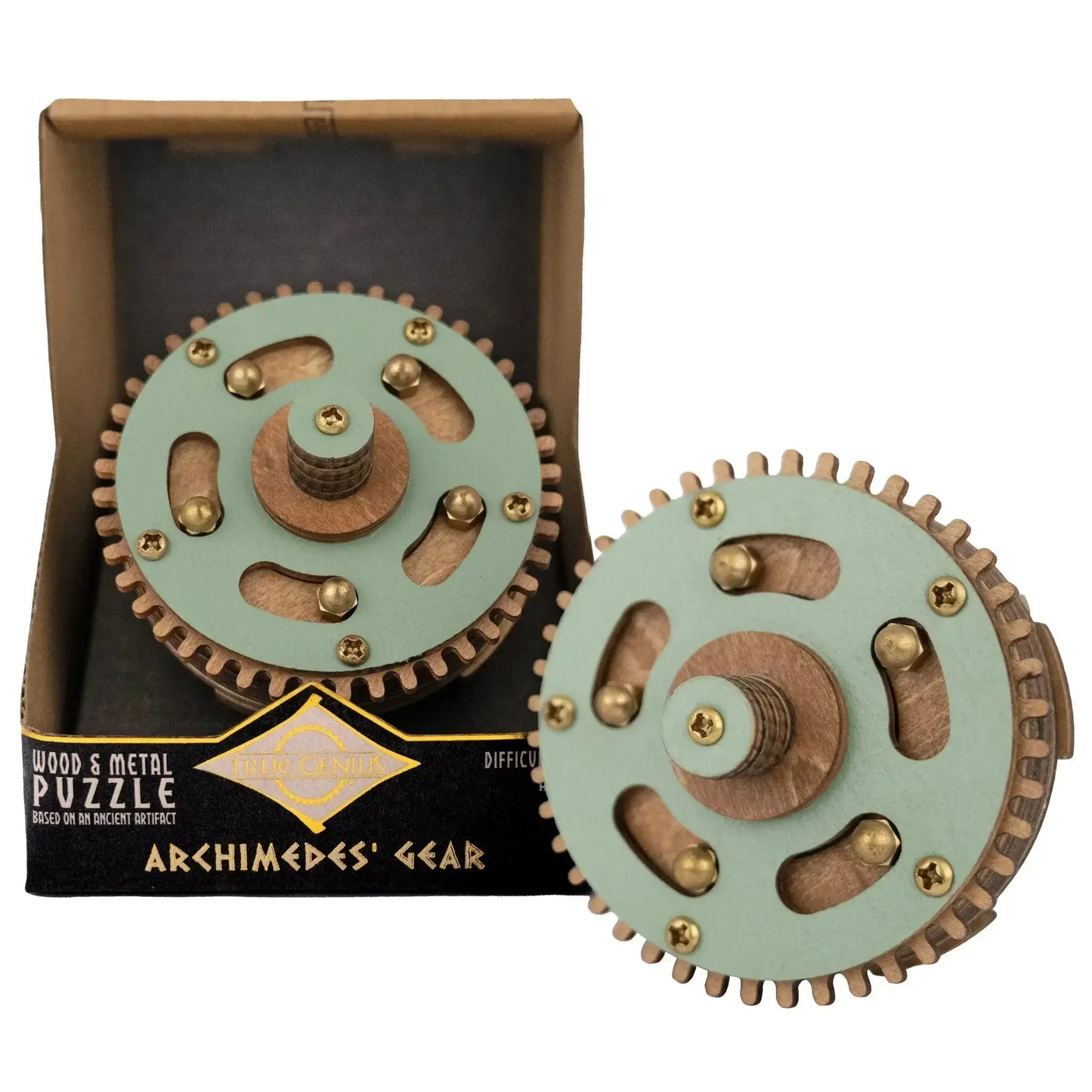 Archimedes Gear Magnetic Puzzle For Brain Interlocking Challenge - ToylandEU