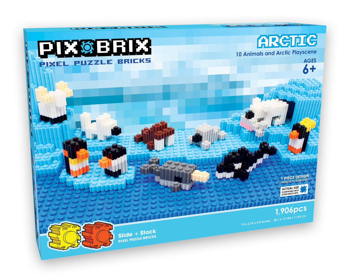 Arctic Building Blocks Set | 1906 Pieces | Toylandeu™