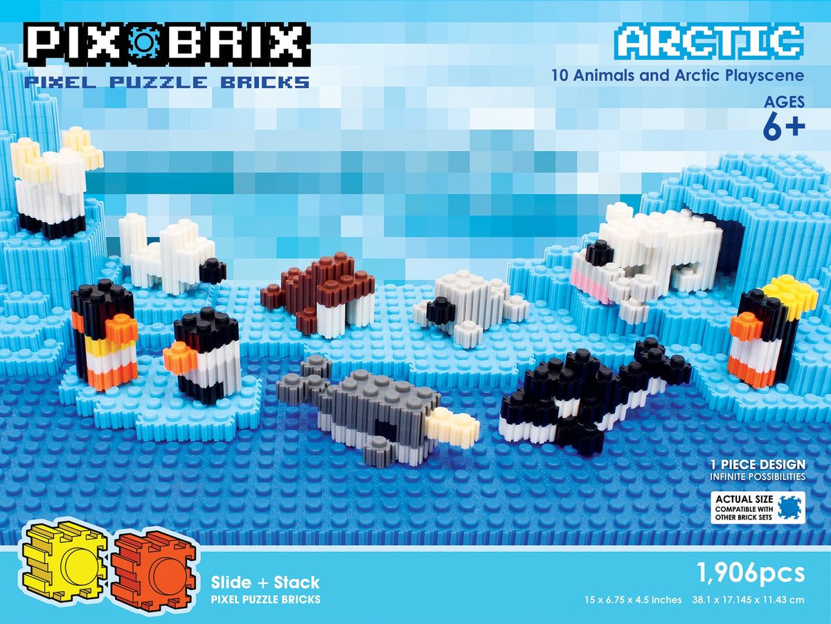 Arctic Building Blocks Set | 1906 Pieces | Toylandeu™
