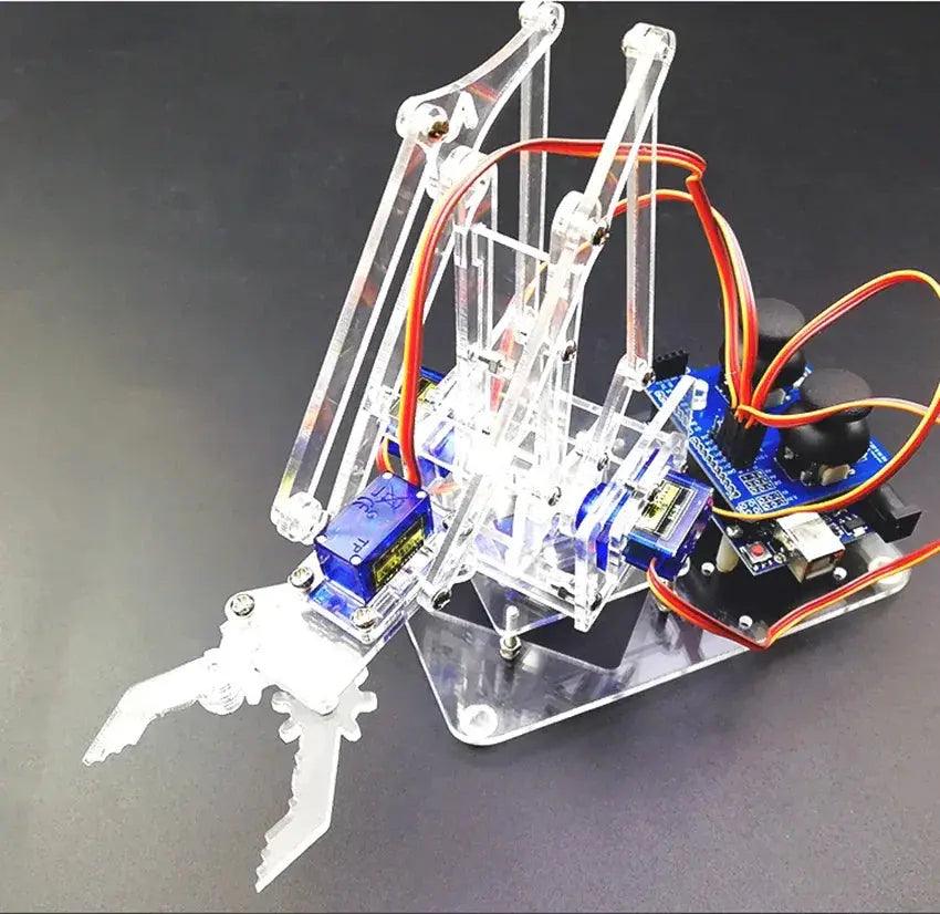  Arduino Robot Arm Kit Four DoF Claw System Programmable Stem -  ToylandEU™