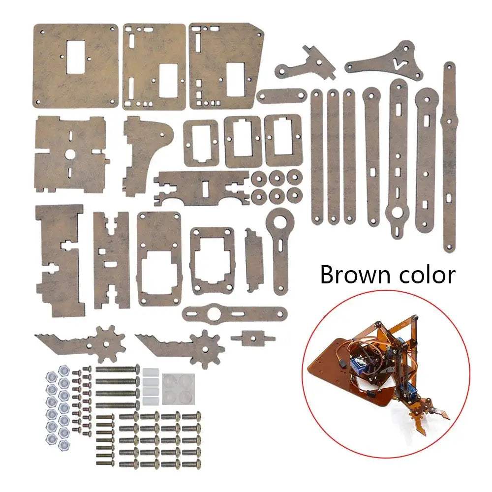 Arduino Robot Arm Kit With Four DoF Claw System - ToylandEU