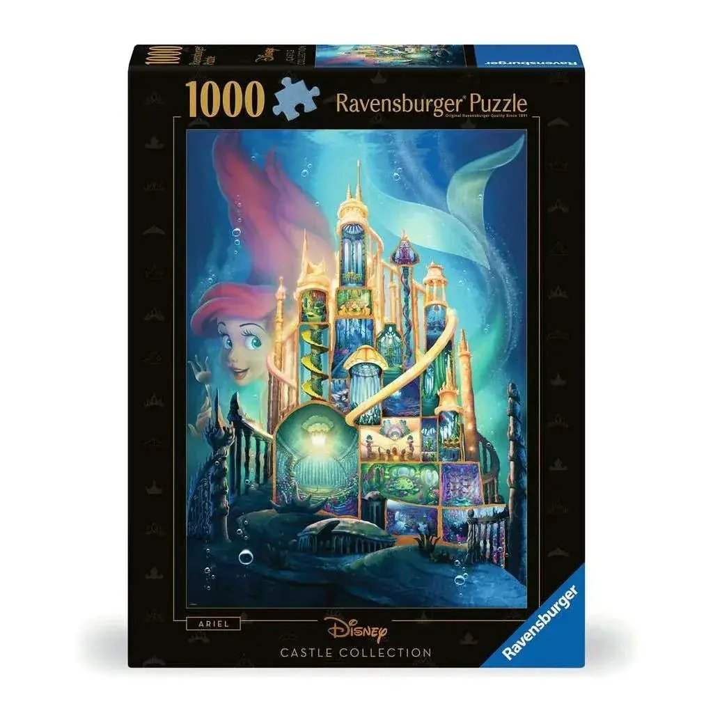 Ariel "Disney Castle Collection" 1000 Piece Jigsaw Puzzle Ravensburger - ToylandEU
