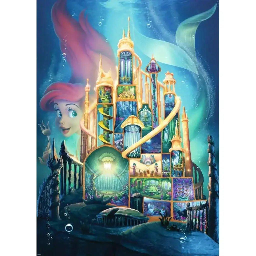  Ariel Disney Castle Puzzle 1000 Piece Jigsaw Collector -  ToylandEU™