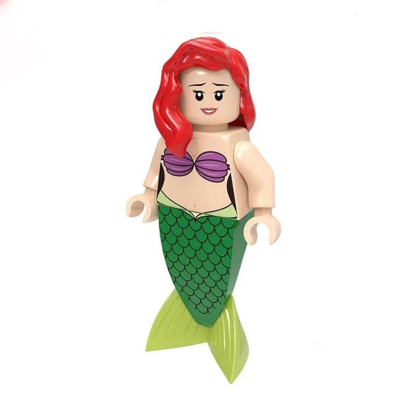 Ariel Little Mermaid Figure Custom Made For Fans ABS Plastic Clean Seams Sturdy Joints - ToylandEU