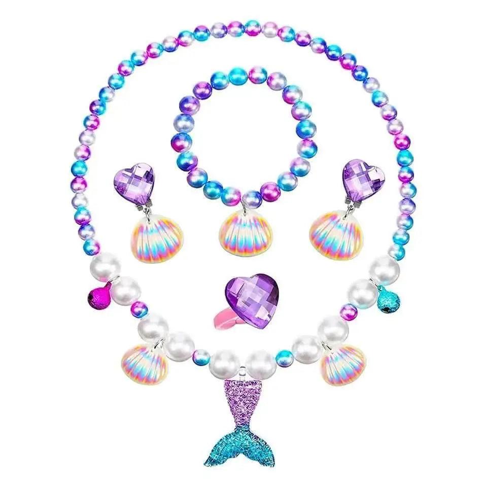  Ariel Mermaid Princess Costume Gown for Girls -  Cosplay Costume -  ToylandEU™