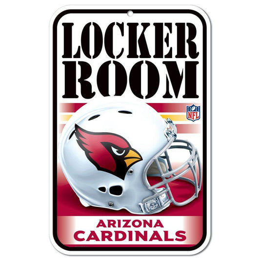 Arizona Cardinals 11x17 Plastic Locker Room Sign Display - ToylandEU