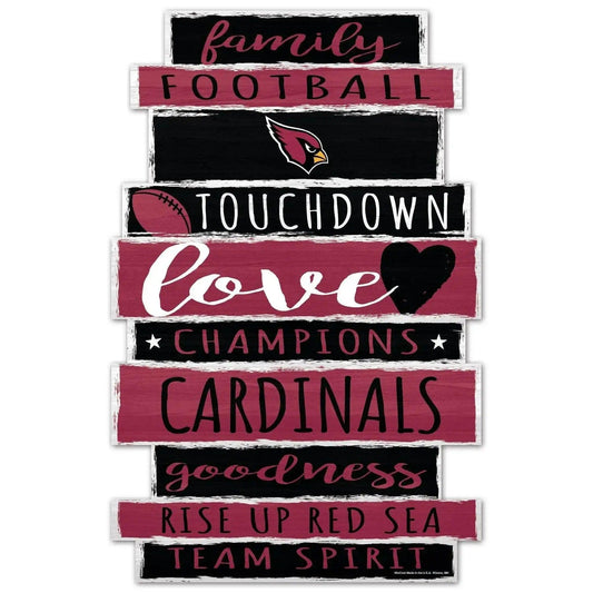  Arizona Cardinals 11x17 Wood Family Word Sign by Wincraft -  ToylandEU™