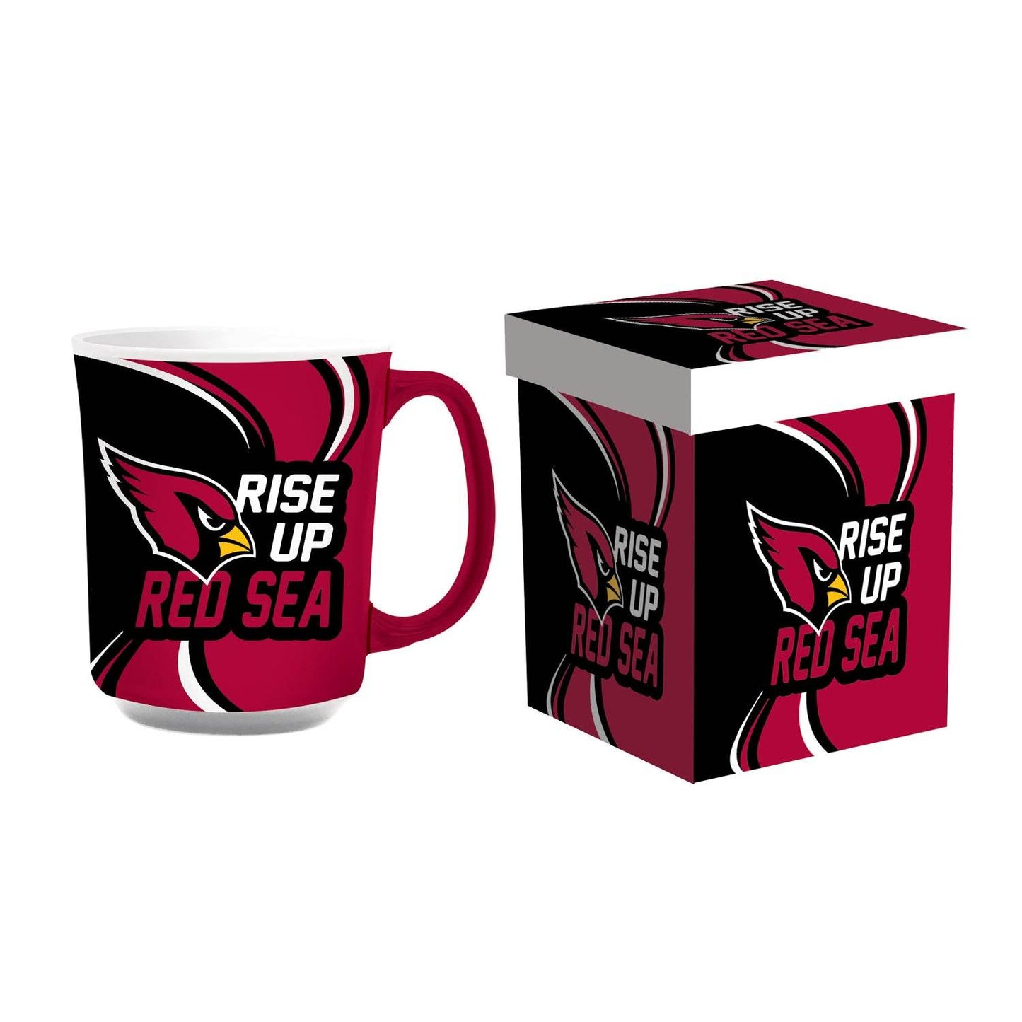 Arizona Cardinals 14oz Ceramic Mug With Matching Gift Box - ToylandEU