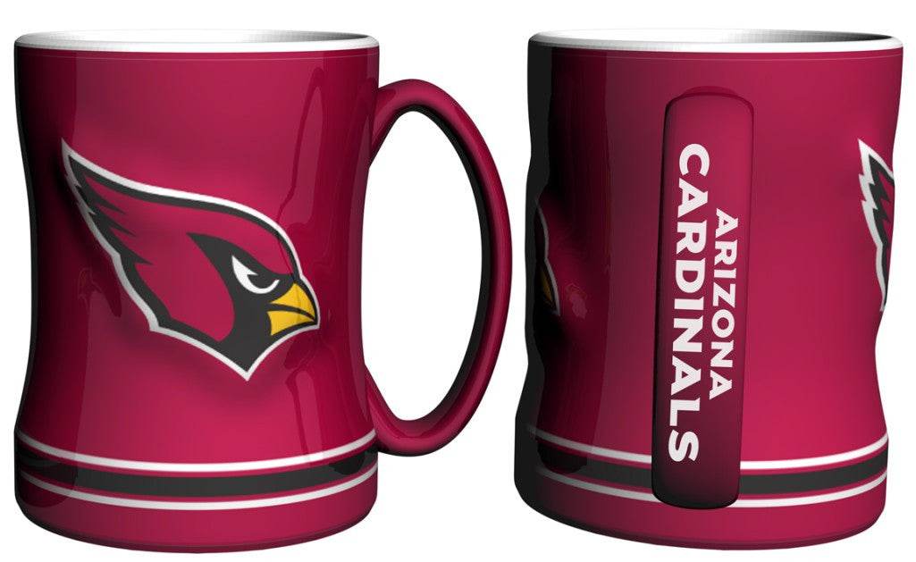 Arizona Cardinals 14oz Sculpted Coffee Mug Team Color - ToylandEU