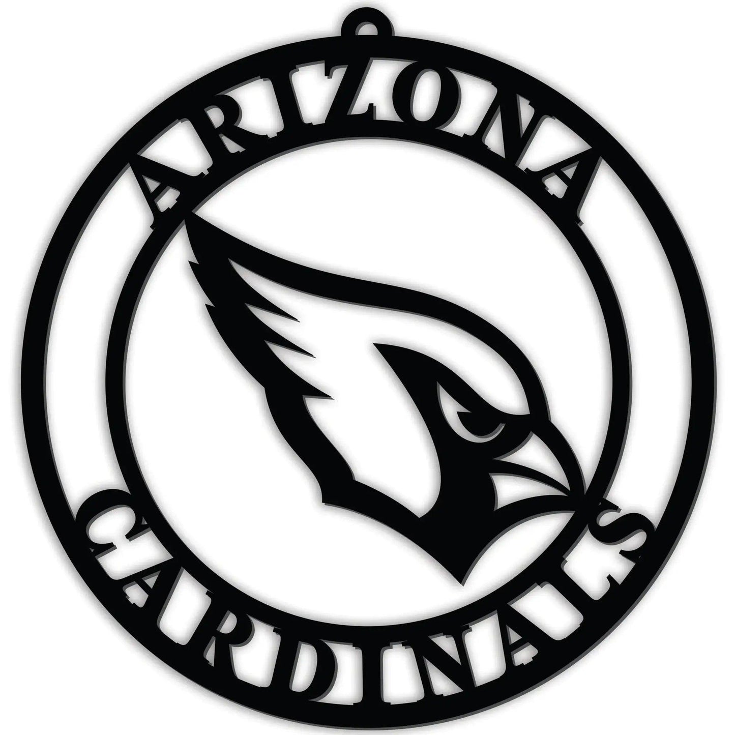  Arizona Cardinals 16 Inch Black PVC Door Hanger Sign -  ToylandEU™