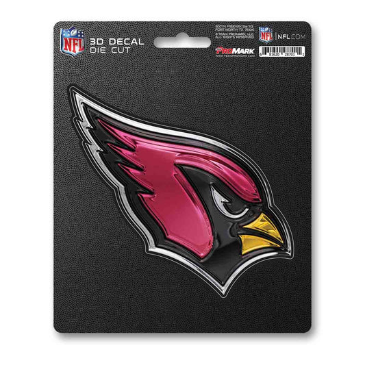 Arizona Cardinals 3D Die Cut Decal Logo For Vehicles - ToylandEU