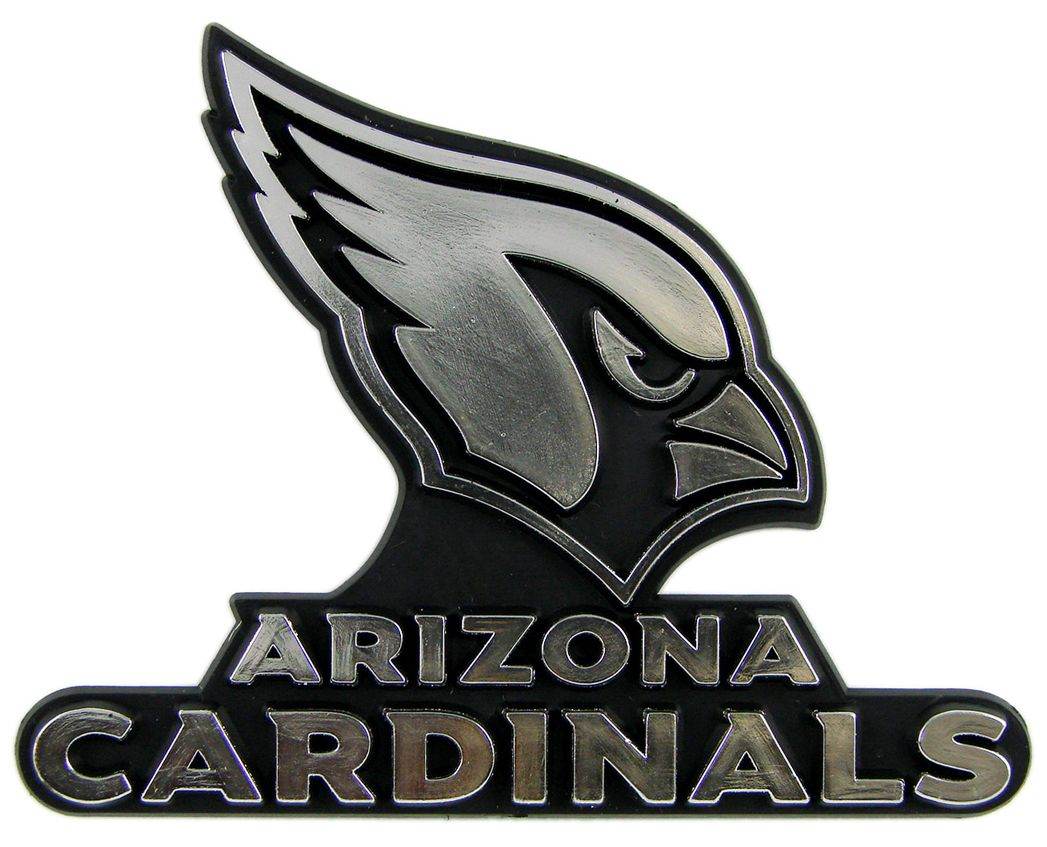 Arizona Cardinals Auto Emblem - Silver - ToylandEU