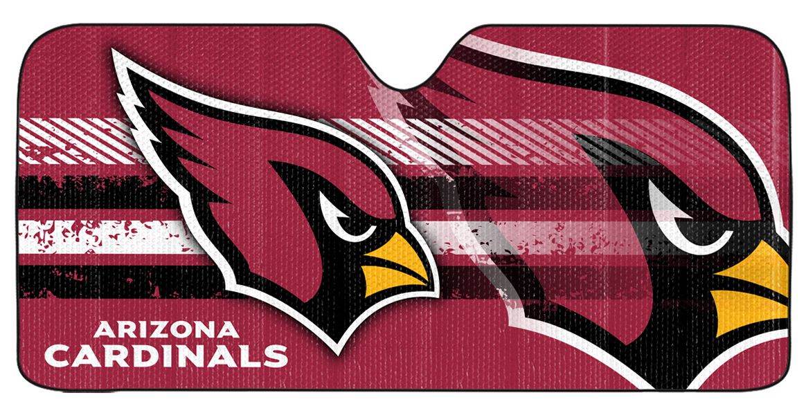 Arizona Cardinals Auto Sun Shade 59x27 UV Blocking - ToylandEU