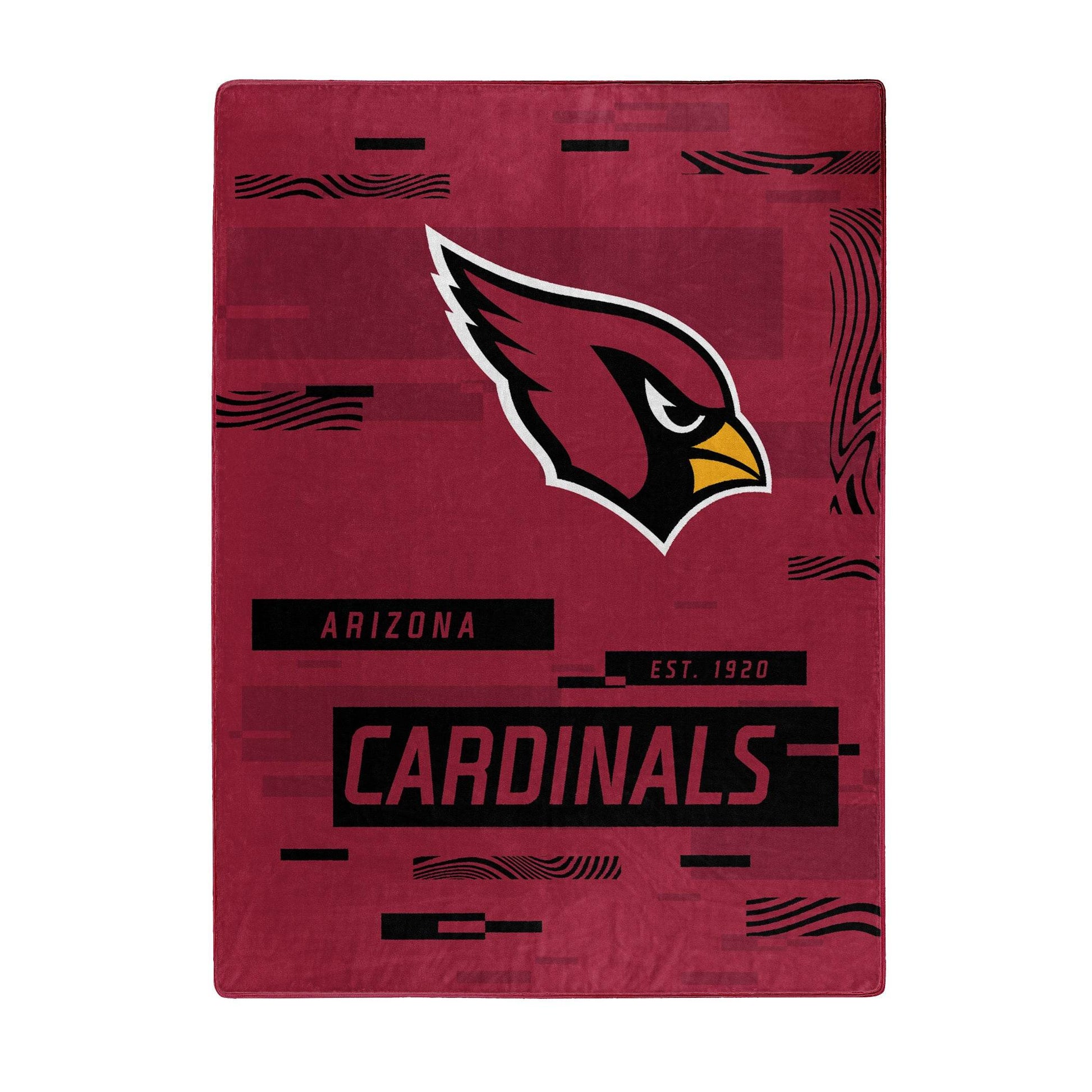 Arizona Cardinals Blanket 60x80 Raschel Throw Digitized - ToylandEU