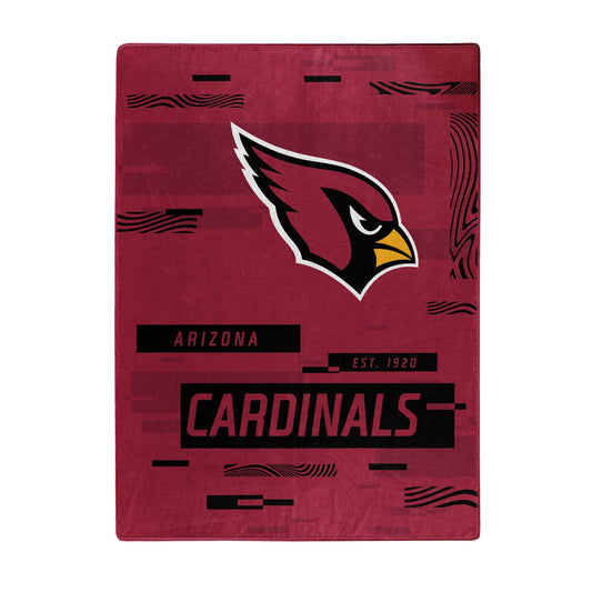Arizona Cardinals Blanket 60x80 Raschel Throw Digitized - ToylandEU
