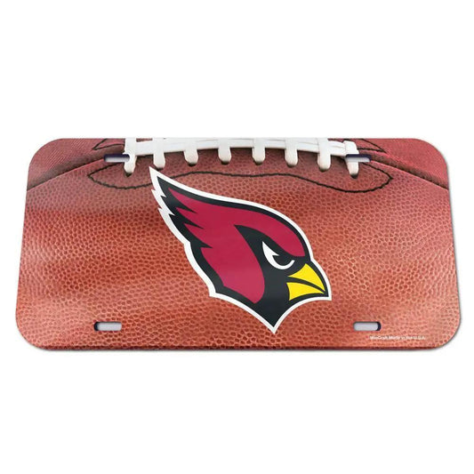  Arizona Cardinals Crystal Mirror License Plate Football -  ToylandEU™