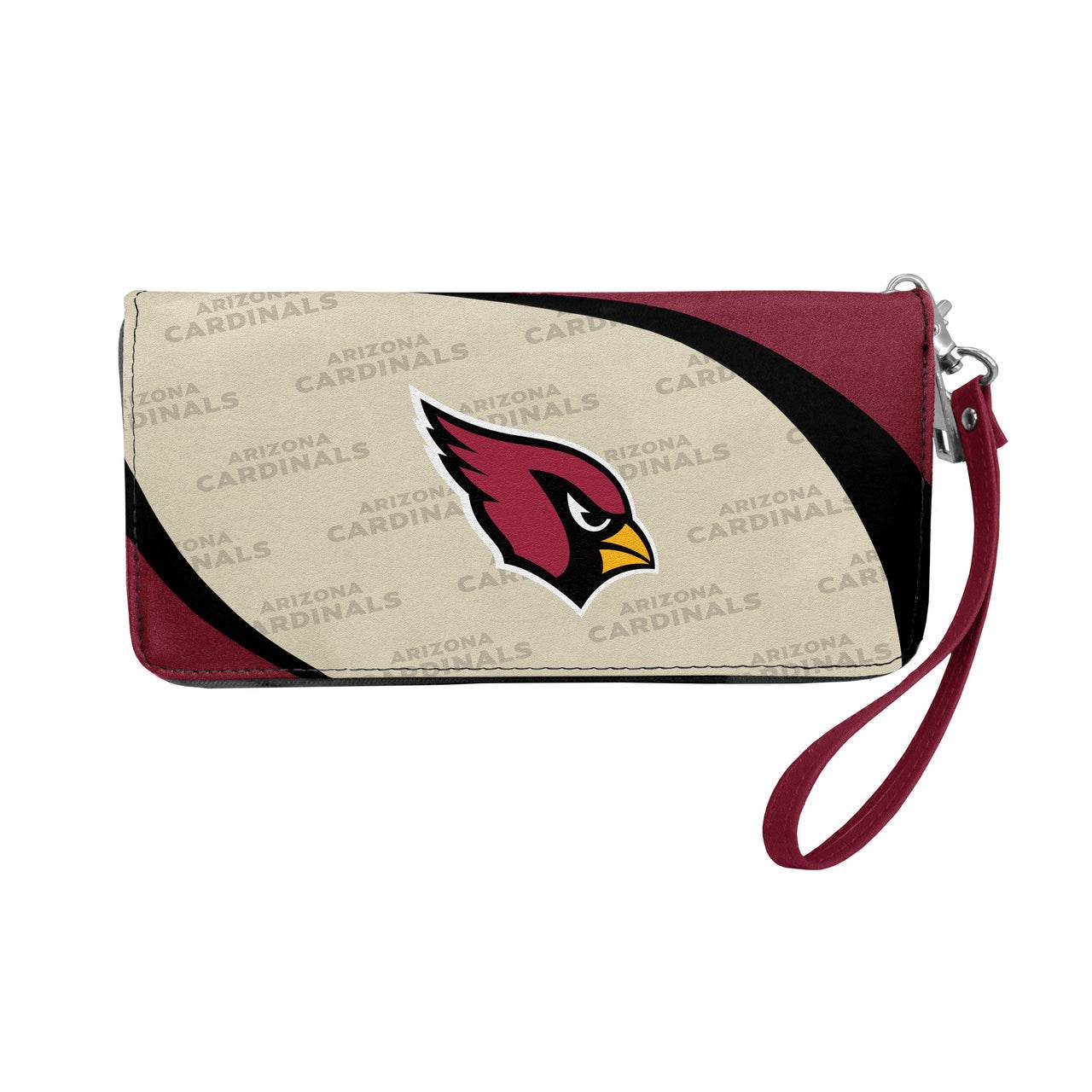 Arizona Cardinals Curve Zip Wallet Organizer Team Color - ToylandEU